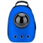 Рюкзак пластик ілюмінатор 32х42х29 см синій