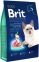 Brit Premium Сухий корм для дорослих котів з чутливим травленням із ягням