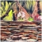 Двосторонній фон. Marine Planted Oasis/State Wall 46*91 см.